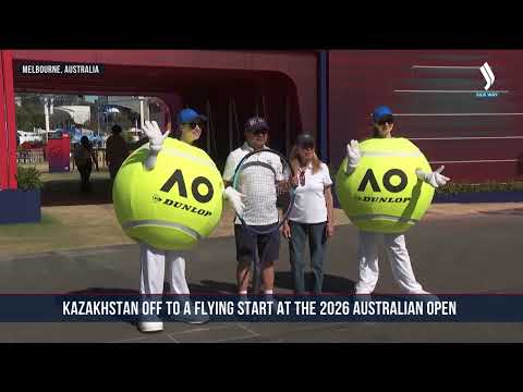 Kazakhstan Off to a Flying Start at the 2026 Australian Open