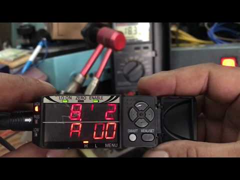 Test Omron Sensor ZX2-LD50