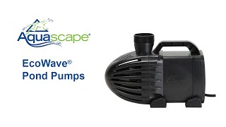 Energy Efficient EcoWave Pond Pumps