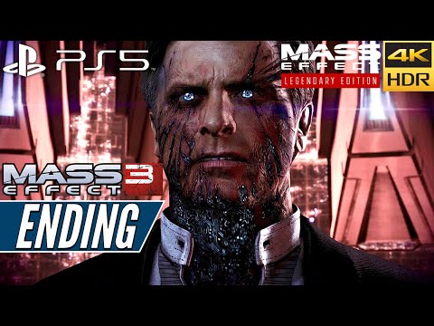MASS EFFECT 3 LEGENDARY EDITION (PS5) Walkthrough Gameplay PART 31 ENDING [4K 60FPS HDR]