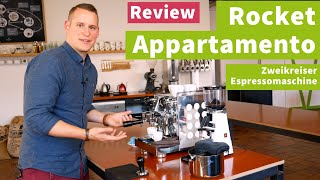 Rocket Appartamento Espressomaschine - Super Espresso & Verbesserungspotential [Review]