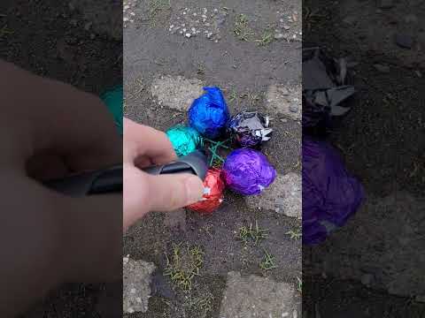 5x Nico XXL Crackling Balls von Norma | 5 XXL German firework crackling Balls #shorts #fireworks