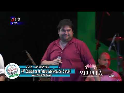 Pago Porã con Pedro Ríos (La Voz Argentina) - Popurrí final - Fiesta Nacional del Surubí 2019 (8/8)