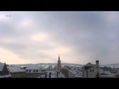 Zeitraffer 2014.01.25 Pulsnitz-Innenstadt