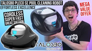 Talosbo Pleco Se Pool Cleaning Robot Review & Test - 2025's Best Value Floor Cleaner! (Super Fast)