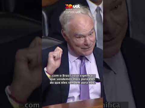 ‘EUA têm mais a perder do que o Brasil com tarifas’, diz senador ao lembrar de superávit comercial