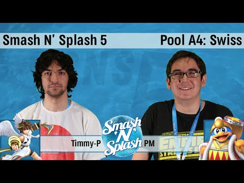 Smash N Splash 5: Timmy-P (Pit) vs PM (King Dedede)
