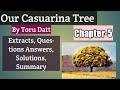 Our Casuarina Tree Chapter 5 Extracts Questions Answers Solutions Summary