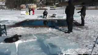 preview picture of video 'XXX Stage Anis Lavarone - ICE DIVING 2015 02 01'