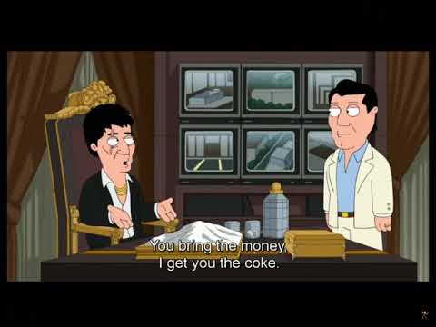 Tony Montana in Family Guy