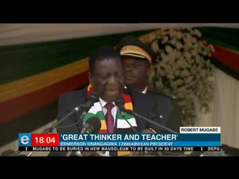 Mugabe a great thinker Mnangagwa