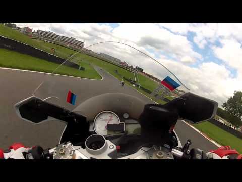 BMW S1000RR onboard at Brands Hatch GP
