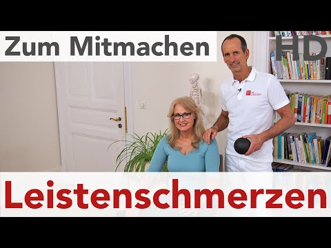 Leistenschmerzen - Ursachen, Faszienrollmassage und Übungen gegen Leistenschmerzen zum Mitmachen