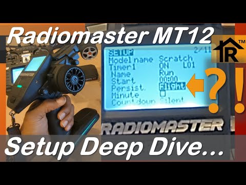 Ep 307: Radiomaster MT12 Tx Deep Dive - Honest Thoughts + EdgeTX. ELRS, & 4-1in-1 Module Explained