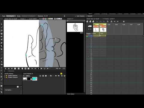 A quick tip with the tape tool in opentoonz