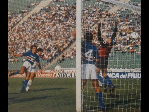 Udinese-Sampdoria 3-3 Coppa Italia 84-85 Gruppo 6