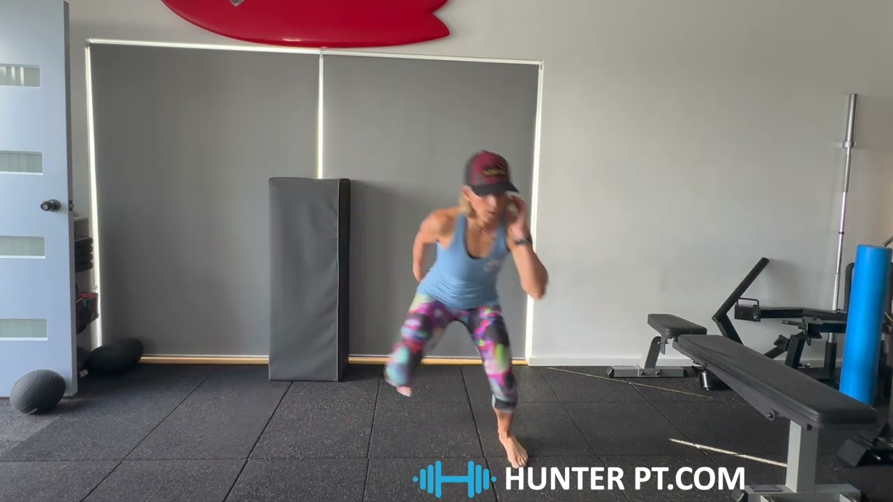 Lateral jumps - sticking the landing