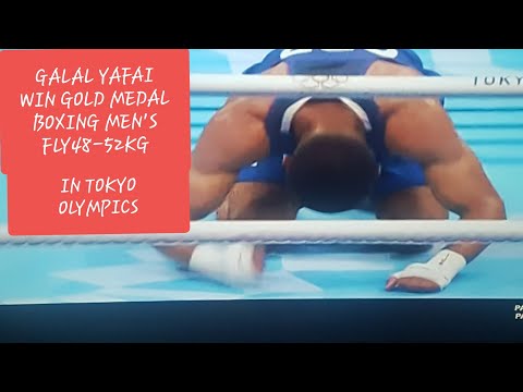 GALAL YAFAI WIN GOLD MEDAL BOXING MEN'S FLY 48-52KG IN TOKYO OLYMPICS