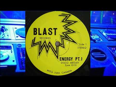 ENERGY PART 1 DISCO MEDLEY (1982) - Compilation, mixed, not in label