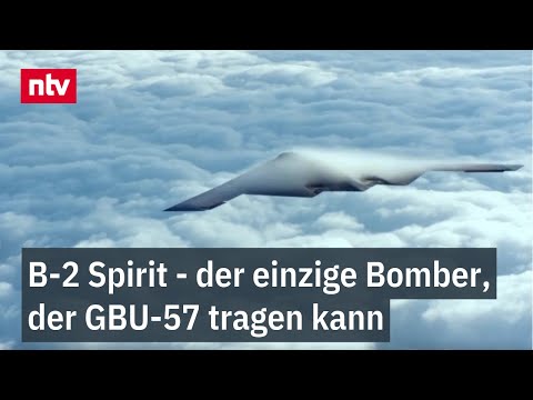B-2 Spirit - der einzige Bomber, der GBU-57 tragen kann - Fast unsichtbares US-Phantom