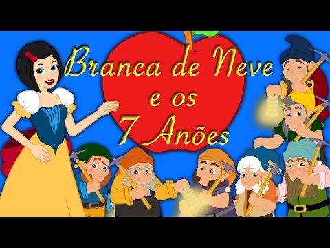 Branca de Neve e os 7 Anões | Conto Infantil | Desenho animado com Os Amiguinhos