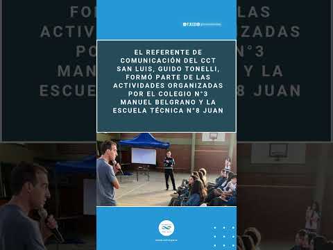 🔵 DESPERTANDO VOCACIONES CIENTIFICAS EN LA TOMA