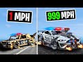 Everytime I Crash My Police Car Gets Faster On GTA 5 RP
