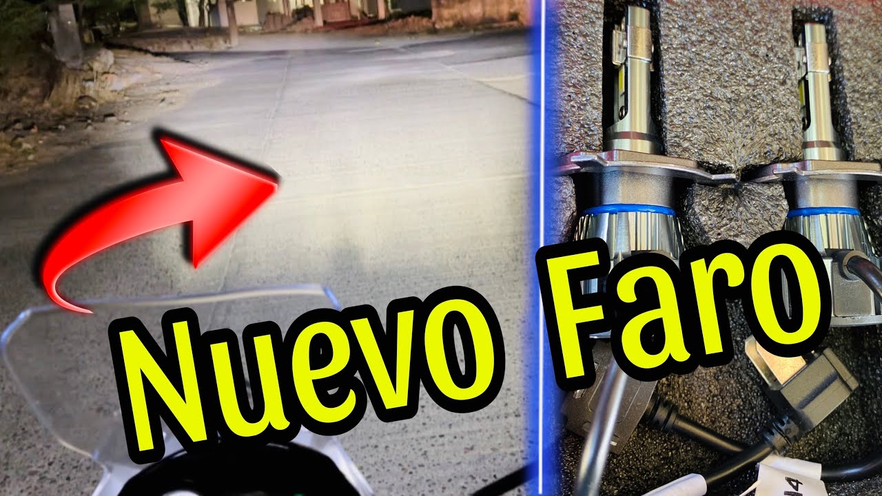 Instalamos FOCO LED para la FT150 GTS / Destructor Biker