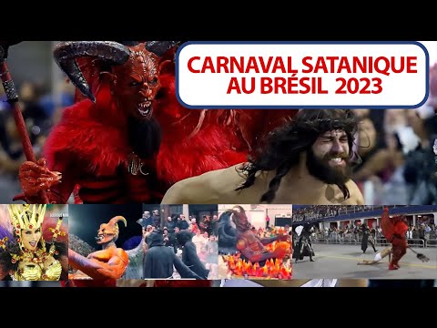 Festival Rio 2023 | Culte à satan | Carnaval du Diable au Brésil Dieu très en Colère