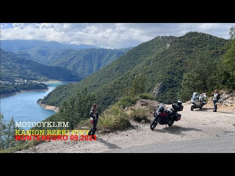 Kanion Rzeki Piva  Czarnogóra,  Piva River Canyon Montenegro 09 2023 Honda BMW