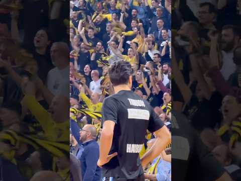 Nick Galis Hall experience #aris #basketball #fans