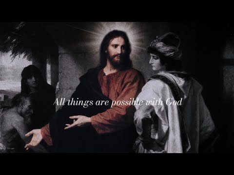 All things are possible with God - Jesus Christ | VØJ, Narvent - Memory Reboot (slow and reverb)