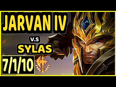 KADIR (JARVAN IV) vs SYLAS - 7/1/10 KDA JUNGLE CHALLENGER GAMEPLAY - EUW