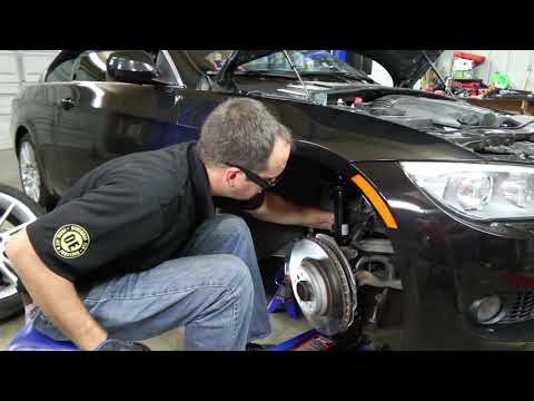 How To Replace Shocks and Struts in a BMW E90 Convertible 328I-335I 2007-2012