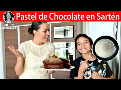 Pastel de Chocolate en Sartén | #VickyRecetaFacil Video