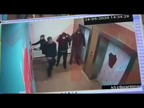 Момент задержания стрелявших мужчин.