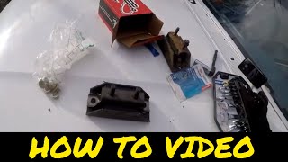 OBS FORD TRANSMISSION MOUNT REMOVAL AND INSTALL