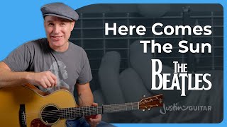 How to play Here Comes The Sun | The Beatles Guitar Lesson
