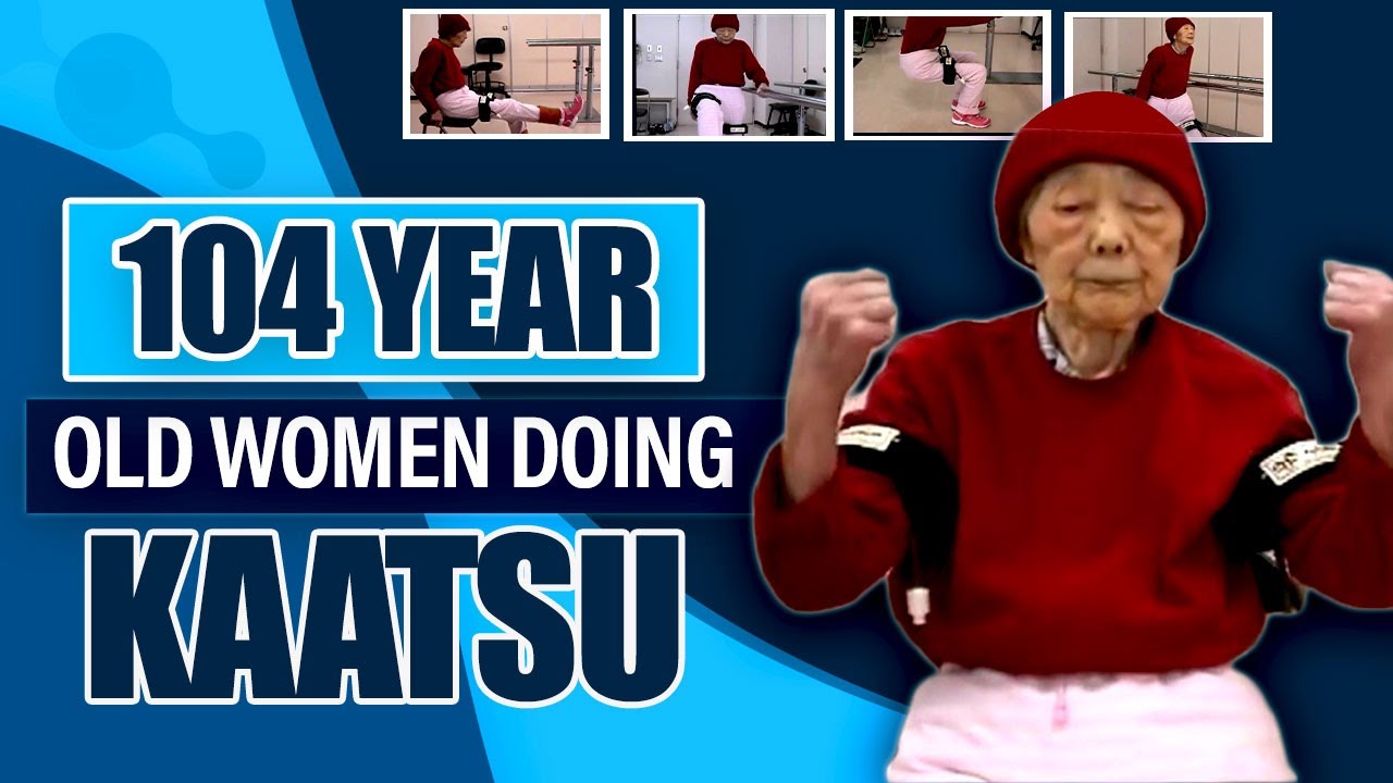 104-Year-Old Woman Doing KAATSU—The Original BFR—To Improve Blood Flow
