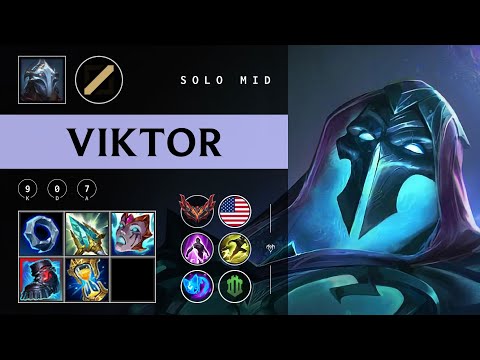 Viktor Mid vs Nocturne - NA Grandmaster Patch 25.24