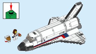 LEGO Creator 3-in-1 31117, Spaceshuttle-Abenteuer - Bauanleitungen