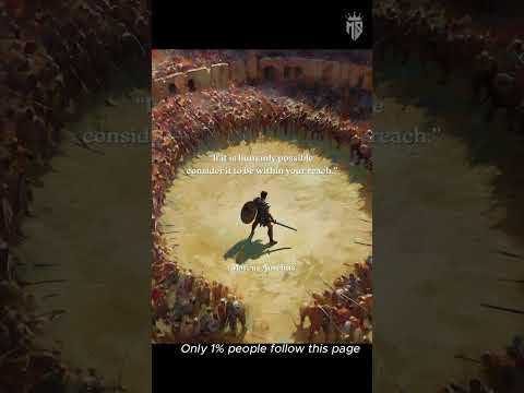 ⚔️ If It’s Possible, It’s Yours to Achieve | Marcus Aurelius Mindset 💪🔥 #motivation #successmindset