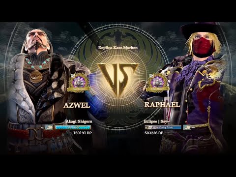 [SCVI] Akagi Shigeru (Azwel) vs. Eclipse | Ssy- (Raphael) [Ranked Match]