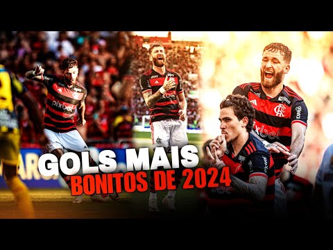 See Flamengo's most beautiful goals in 2024