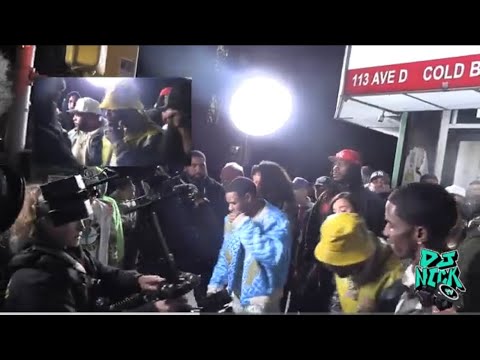 BEHIND THE SCENES AT FABOLOUS, KING COMBS, A BOOGIE WIT THE HOODIE VIDEO SET WITH DJ NICK TV