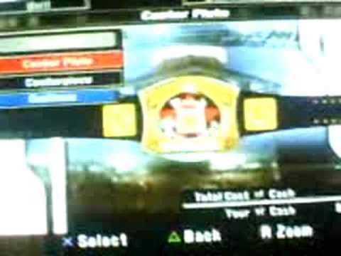 How To Make Rated R belt On SVR 08