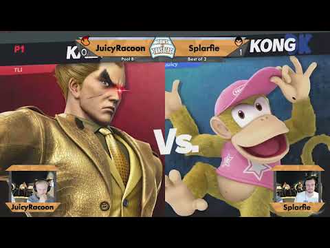 Tons of Tønsberg #2 | Pool B: (Diddy Kong) JuicyRacoon vs Splarfie (Kazuya)