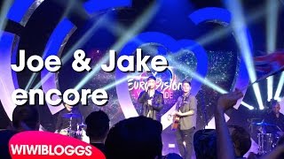 Joe &amp; Jake - You&#39;re Not Alone live @ UK Eurovision You Decide (Winner&#39;s Encore)