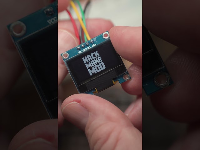 Vídeo relacionado con 2 piezas 1.3 pulgadas IIC I2C serie 128x64 SSH1106 Módulo LCD de pantalla LCD OLED para Arduino AVR PIC STM32 - fuente azul