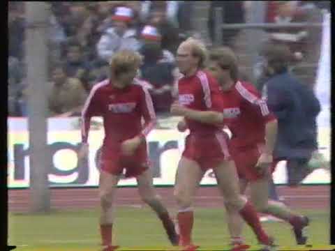 1983/1984 28. Spieltag Bayern München - VfB Stuttgart